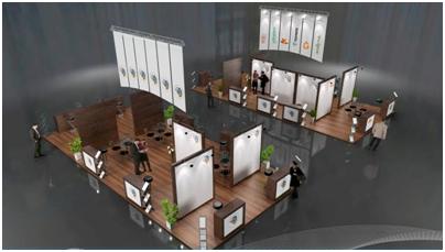 коллективный стенд на выставке &laquo;Деревянное домостроение/Holzhaus&raquo; в Москве