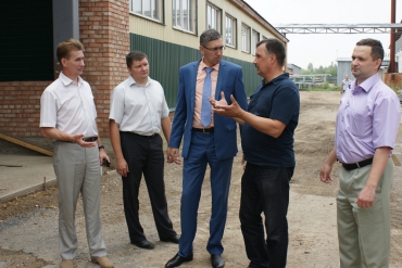 Заместитель Губернатора области Михаил Глазков посетил с рабочим визитом Харовский район