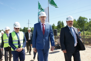 В Белозерском районе Вологодской области заложен фундамент нового лесопильного завода