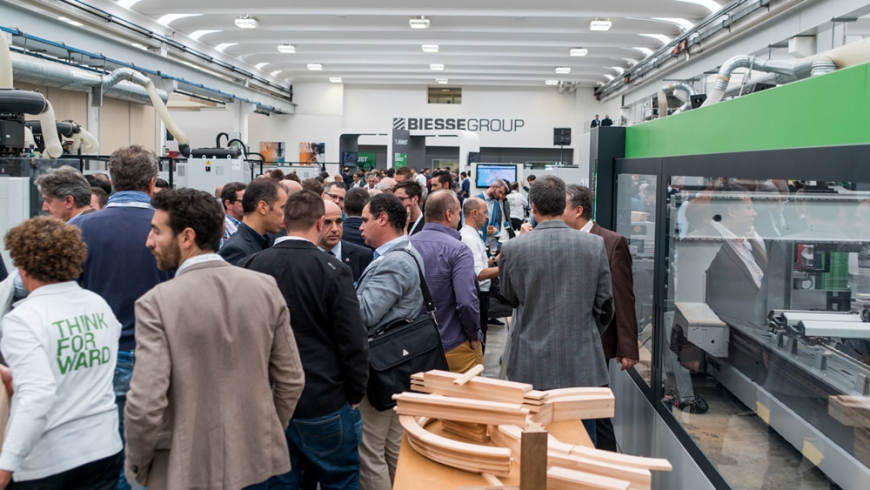 Домашнюю выставку Biesse посетили 4 тыс. человек, а количество заказов выросло на 29,2%