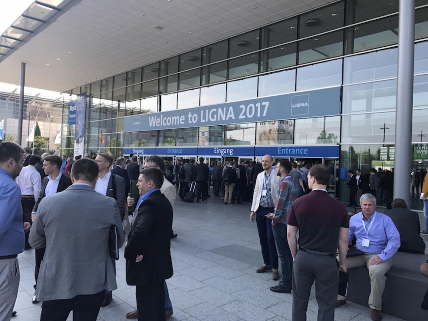 Открытие крупнейшей международной выставки LIGNA-2017 в Ганновере